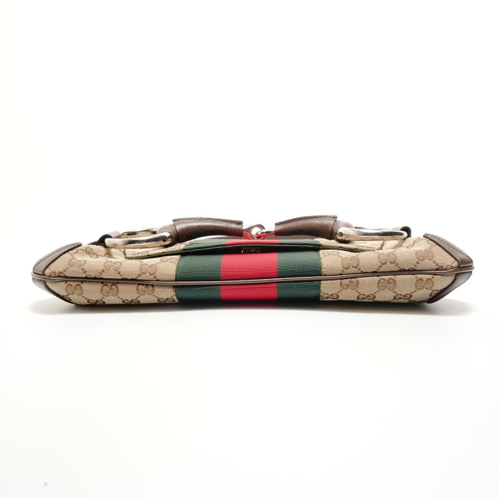 Gucci Brown GG Canvas Horsebit - Picture 7 of 9